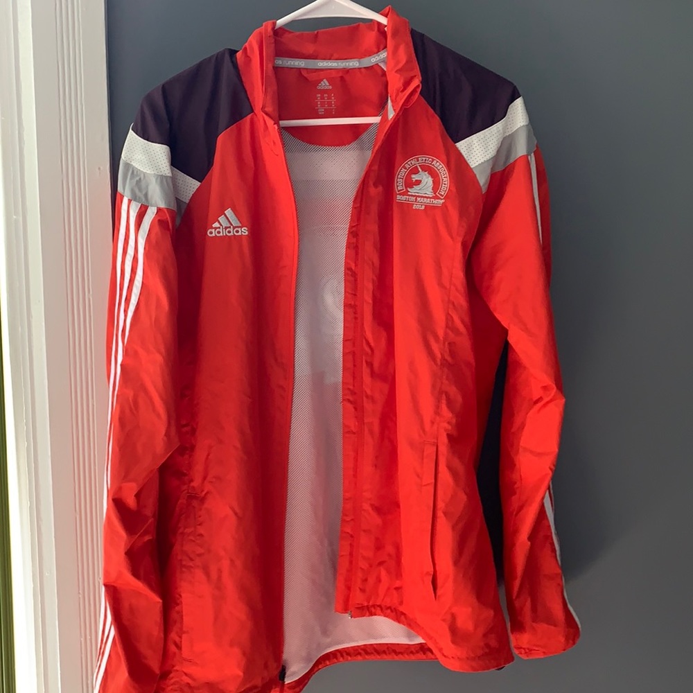Adidas Windbreaker Boston Marathon